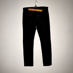 Levi 510 Jet Black Jeans, 32 x 32